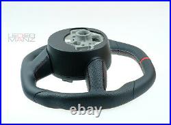 Audi custom steering wheel S4 A1 S1 8X A6 S5 SMALL THICK flat BOTTOM +TOP S line