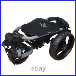 Axglo 2023 Trilite 3 Wheeled Golf Push Trolley +free £39.99 Accessory Pack