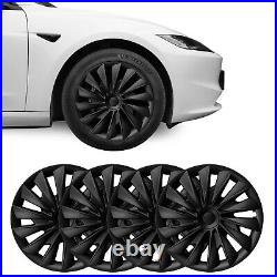 BASENOR 2024-25 Tesla Model 3 Wheel Cover 18 Inch Hubcaps Matte Black (RRP£115)