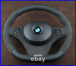 BMW CUSTOM STEERING WHEEL Flat bottom X5 E53 X3 E83 1999-2009 4,8is 4.6is 4,4 M