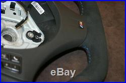 BMW E90 E92 E81 E97 E82 E93 M E88 THICK SOFT flat bottom custom steering wheel