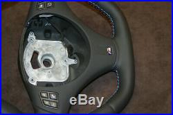 BMW E90 E92 E88 E97 E82 E93 E81 M THICK SOFT flat bottom custom steering wheel