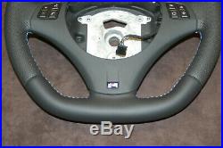 BMW E90 E92 E88 E97 E82 E93 E81 M THICK SOFT flat bottom custom steering wheel