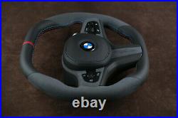 BMW G30 G32 5,6 Series 2017+ OEM Custom Steering Wheel Flat bottom Square top