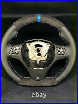BMW M Sport Steering Wheel E81 E82 E84 E87 E88 E90 E91 E92 E93 Flat Bottom