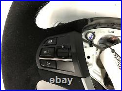 BMW X3 F25 X4 F26 Sport Alcantara with Paddles Flat Bottom Heated Steering Wheel