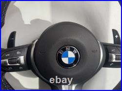 BMW brushed silver black Flat Bottom Steering Wheels F30 F20 F80 F82