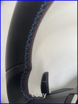 BMW brushed silver black Flat Bottom Steering Wheels F30 F20 F80 F82