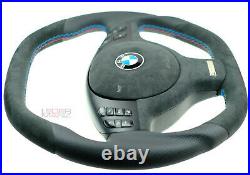 BMW custom Individual steering wheel flat bottom thick E46 E38 E39 E53 M3 M5 X5