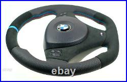 BMW custom M sports steering wheel flat bottom thick E90 E91 E92 E93 E87 E81 E88