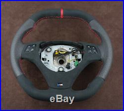 BMW custom steering wheel flat bottom&top E91 E92 E82 E90 E87 E82 E81 E93 M3 M1