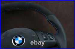 BMW custom steering wheel flat top & bottom thick soft E46 E38 E39 E53 M3 M5 X5