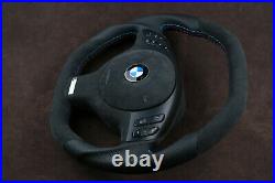 BMW custom steering wheel flat top & bottom thick soft E46 E38 E39 E53 M3 M5 X5
