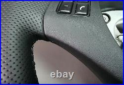BMW steering wheel M3 E91 E92 E93 E81 E82 E90 E87 NEW LEATHER flat bottom