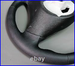 BMW steering wheel M3 E91 E92 E93 E81 E82 E90 E87 NEW LEATHER flat bottom