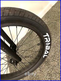 BMX bike Tribal Dragon V2 Matte Black 20 wheel