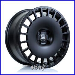 BOLA B12 17x8 4/114 ET(BLANK) CB76 BLACK ALLOY WHEEL X1