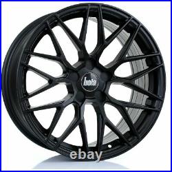BOLA B17 Alloy Wheel MATT BLACK 18x8.5 5X108 76mm CB ET25 TO 45