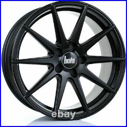 BOLA CSR Alloy Wheel MATT BLACK 18x8 5X98 76mm CB ET25 TO 45