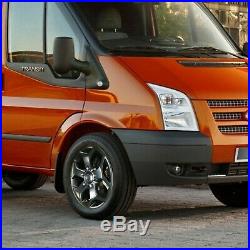 Black Alloy Wheels Ford Transit Custom ST Van Load Rated 1250kg Mk6 MK7 Tourneo