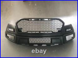 Black Raptor Style Bodykit Led Grille Wheel Arches For Ford Ranger T7 T8 15-21