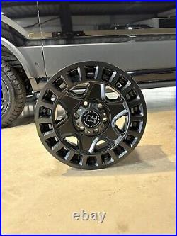 Black rhino York rims matte/ satin black vw camper van rims