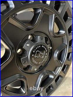 Black rhino York rims matte/ satin black vw camper van rims