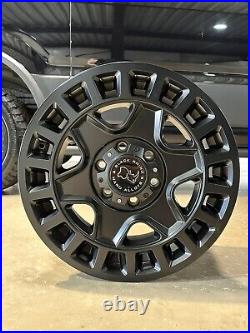 Black rhino York rims matte/ satin black vw camper van rims