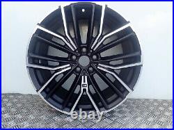 Bmw 5 Series G30 G31 20 Black Diamond Cut Alloy Rim 9jx20h2 Is44 8747237