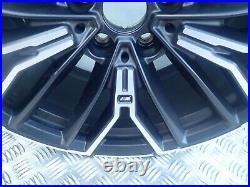 Bmw 5 Series G30 G31 20 Black Diamond Cut Alloy Rim 9jx20h2 Is44 8747237