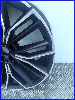 Bmw 5 Series G30 G31 20 Black Diamond Cut Alloy Rim 9jx20h2 Is44 8747237