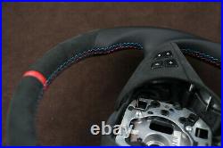 Bmw E60 E61 E63 E64 custom steering wheel M flat bottom thick 06-09 650i 550i
