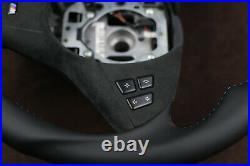 Bmw E60 E61 E63 E64 custom steering wheel M flat bottom thick 06-09 650i 550i