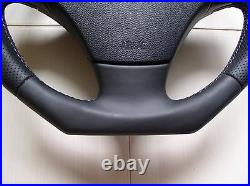 Bmw E90 E91 E84 Nappa Leather Ergonomic Inlays Steering Wheel Flat Bottom Thick
