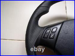 Bmw E90 E91 E84 Nappa Leather Ergonomic Inlays Steering Wheel Flat Bottom Thick