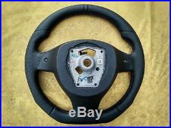 Bmw F07 F10 F01 Nappa Leather Ergonomic Inlays Heated Steering Wheel Flat Thick