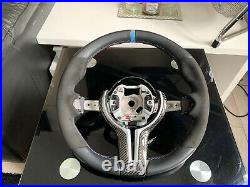 Bmw M2 M3 M4 Performance Flat Bottom Alcantara Steering Wheel F2x F3x X5 X6