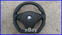 Bmw M3 E81 E82 E90 E91 E92 E93 New Flat Bottom Custom Made Steering Wheel