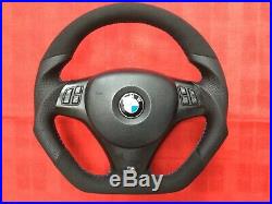 Bmw M3 E87 E90 E91 E92 E93 Flat Bottom Custom Made Steering Wheel