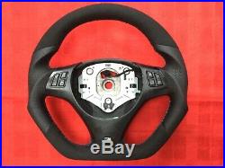 Bmw M3 E87 E90 E91 E92 E93 Flat Bottom Custom Made Steering Wheel