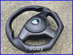 Bmw M3 M5 X5 E39 E46 New Custom Made Flat Top&bottom Steering Wheel