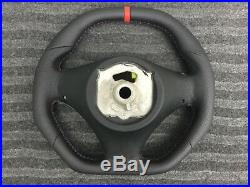 Bmw M3 Sport E82 E87 E90 E91 E92 E93 Flat Top&bottom Custom Made Steering Wheel