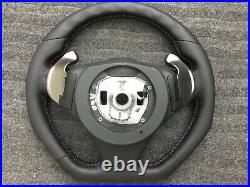 Bmw M5 M6 E60 E61 E63 E64 Pre LCI Paddles Custom Made Flat Bottom Steering Wheel