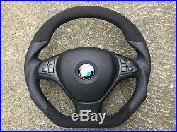 Bmw X5 X6 E70 E71 M Sport New Custom Made Flat Bottom Steering Wheel