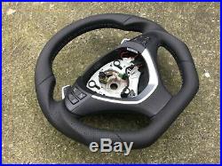 Bmw X5 X6 E70 E71 Sport Smg Paddle New Custom Made Flat Bottom Steering Wheel
