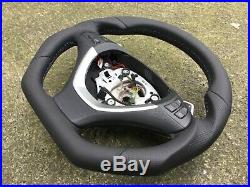 Bmw X5 X6 E70 E71 Sport Smg Paddle New Custom Made Flat Bottom Steering Wheel