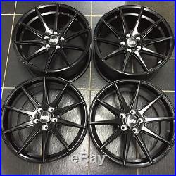 Bola Csr Alloy Wheels Matte Black 18x8 18x9 5x100 5x108 5x110 5x112 5x114