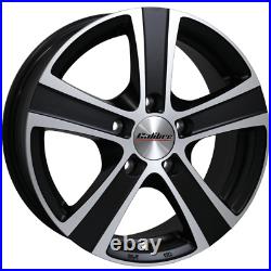 Calibre Highway 18x8 5/130 Et50 Cb89.1 Matte Black & Polished