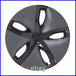 Car Wheel Hubcap Matte Black High Strength 104423199B For Model 3 17-23