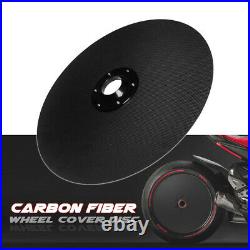 Carbon Fiber Matte Black Wheel Disc Cover protection for DUCATI Streetfighter V4